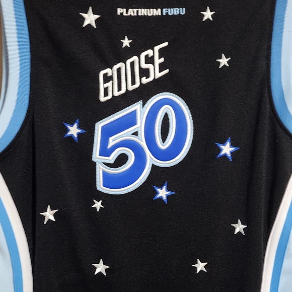 Platinum Fubu Harlem Globetrotters Dress #50 - Picture 3 of 5